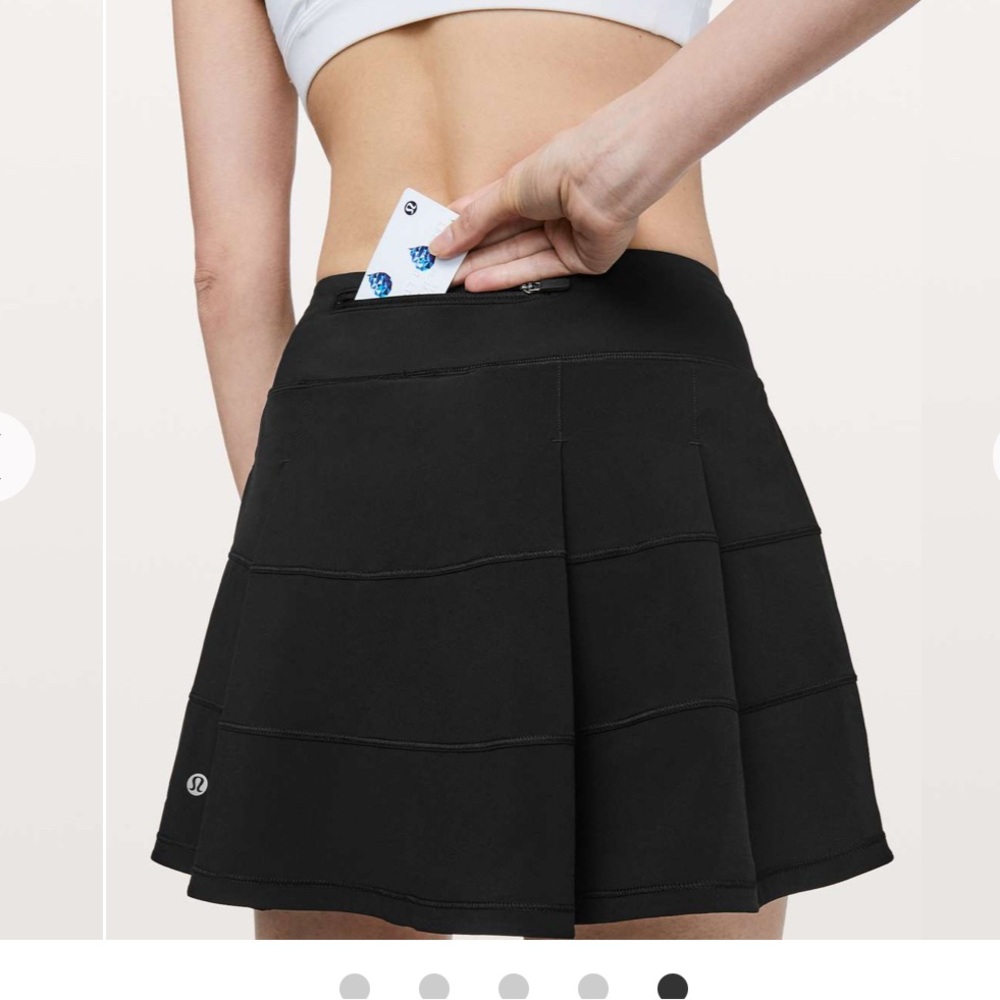 lululemon pace rival size 4 Skirt. Black